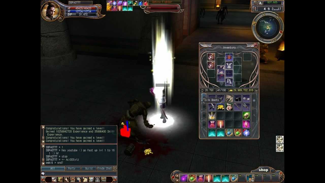 [Last Chaos] Fast Level Up 1 To 161 By AciDStylz - Wizard