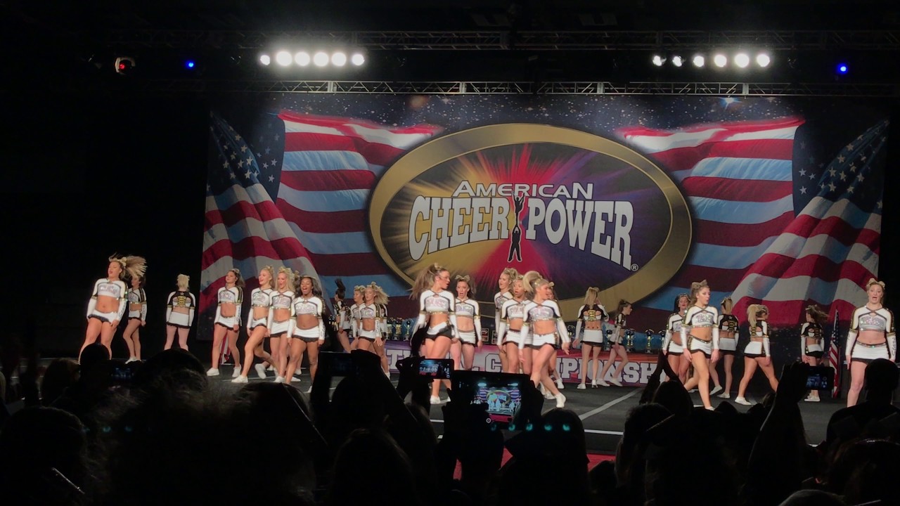 (4K Video) World Cup Shooting Stars: American Cheer Power 2017 Day 2