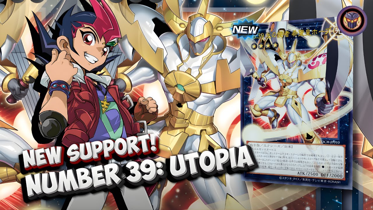 NEW UTOPIA SUPPORT! Limit Over Collection - NUMBER 39: UTOPIA THE ENVOY OF LIGHT | YUGIOH!