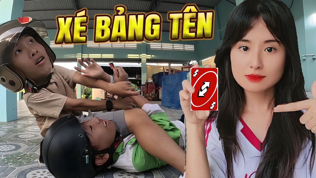 Xé Bảng Tên Lá Bài Uno - Trần Vy Vy Tập 74