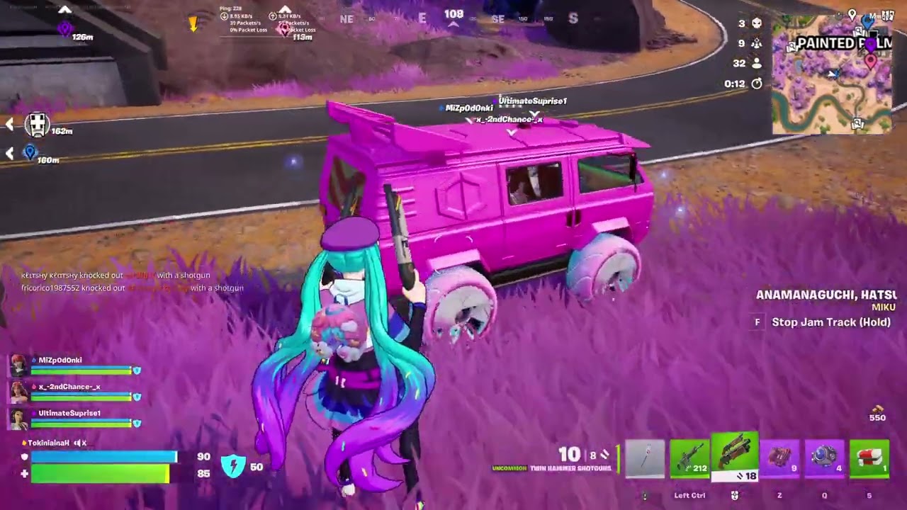 Fortnite i m  thinking miku
