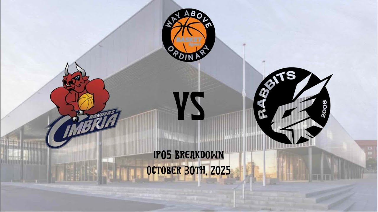 Randers Cimbria vs Svendborg Rabbits IP05 Breakdown -  30.10.25