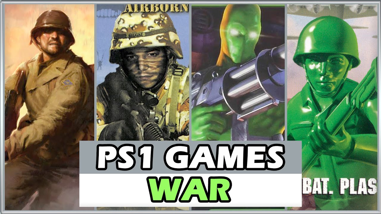TOP 30 BEST WAR GAMES ON PS1 (2025)