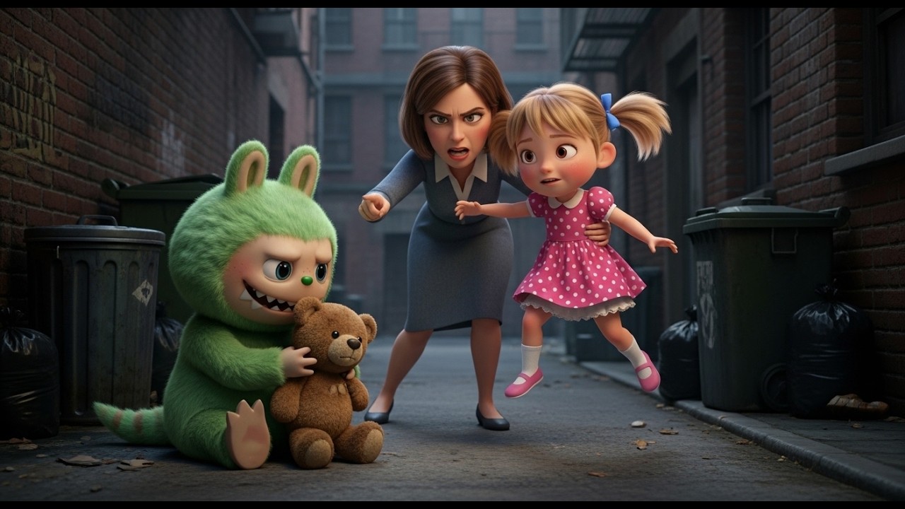 A heartbreaking collection of moments where Labubu tries to shake hands or hug, but people pull away