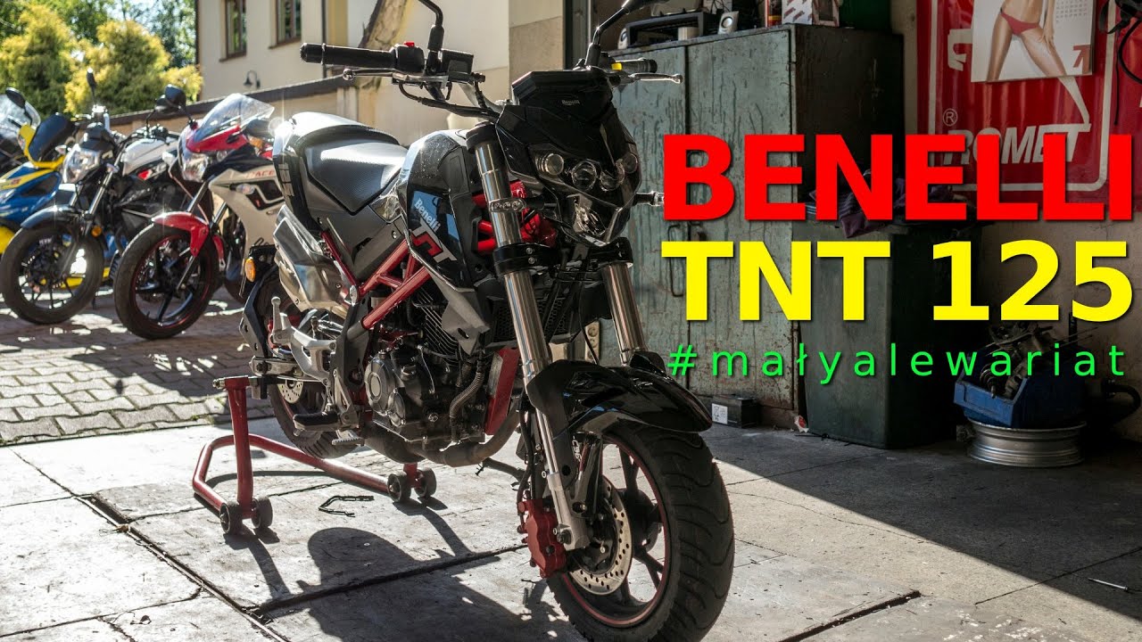 Mały ale wariat, kilka sł&oacute;w o Benelli TNT 125 #16