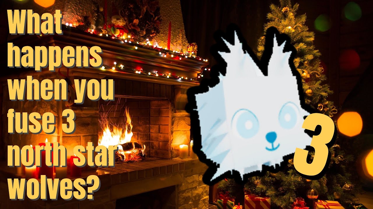 What happens when you fuse 3 north pole wolves? PET SIM X CHRISTMAS UPDATE