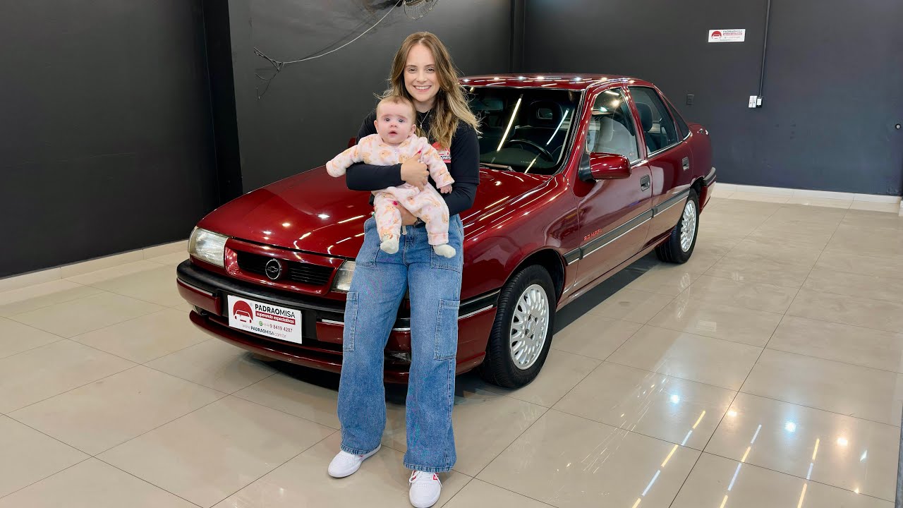 Vectra CD 1996 Vermelho Goya com 60 mil quilômetros! 😎