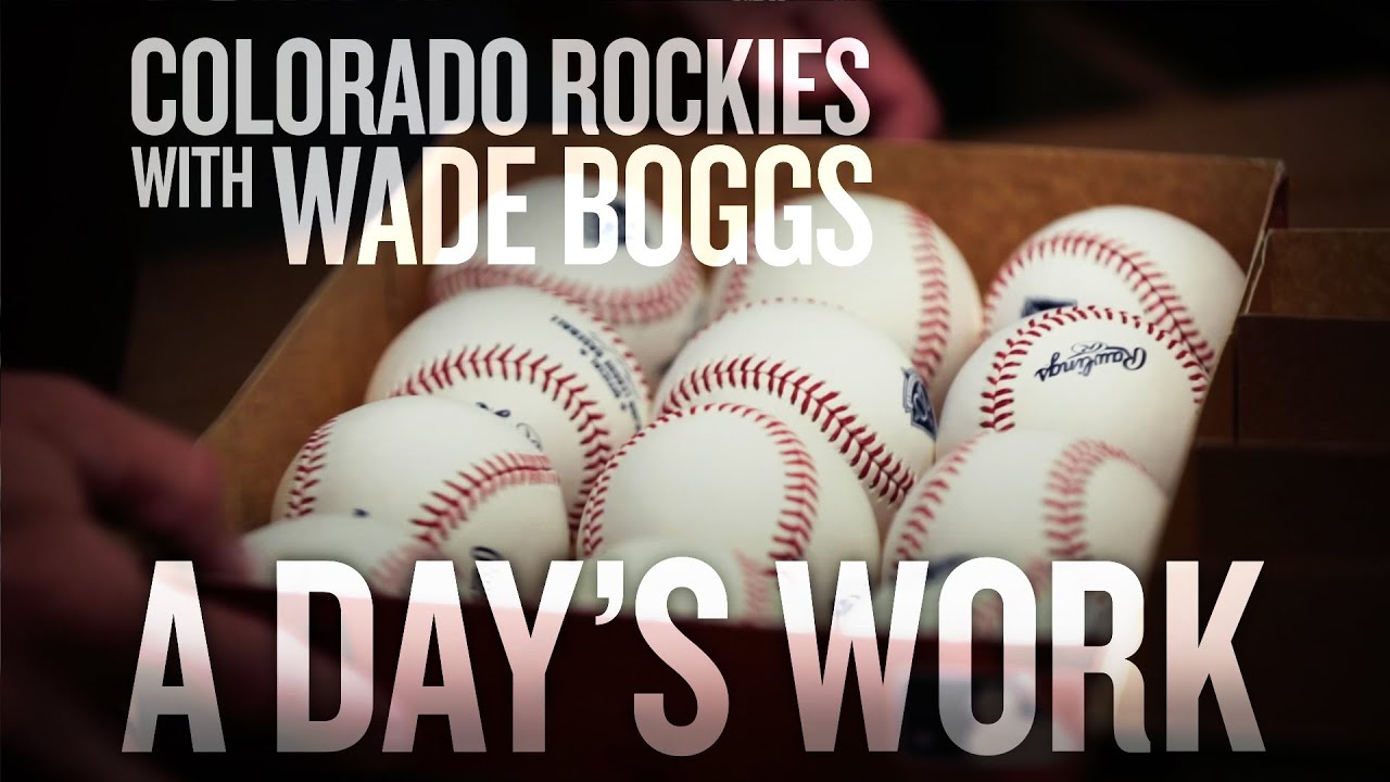 Colorado Rockies with Wade Boggs - A Day's Work