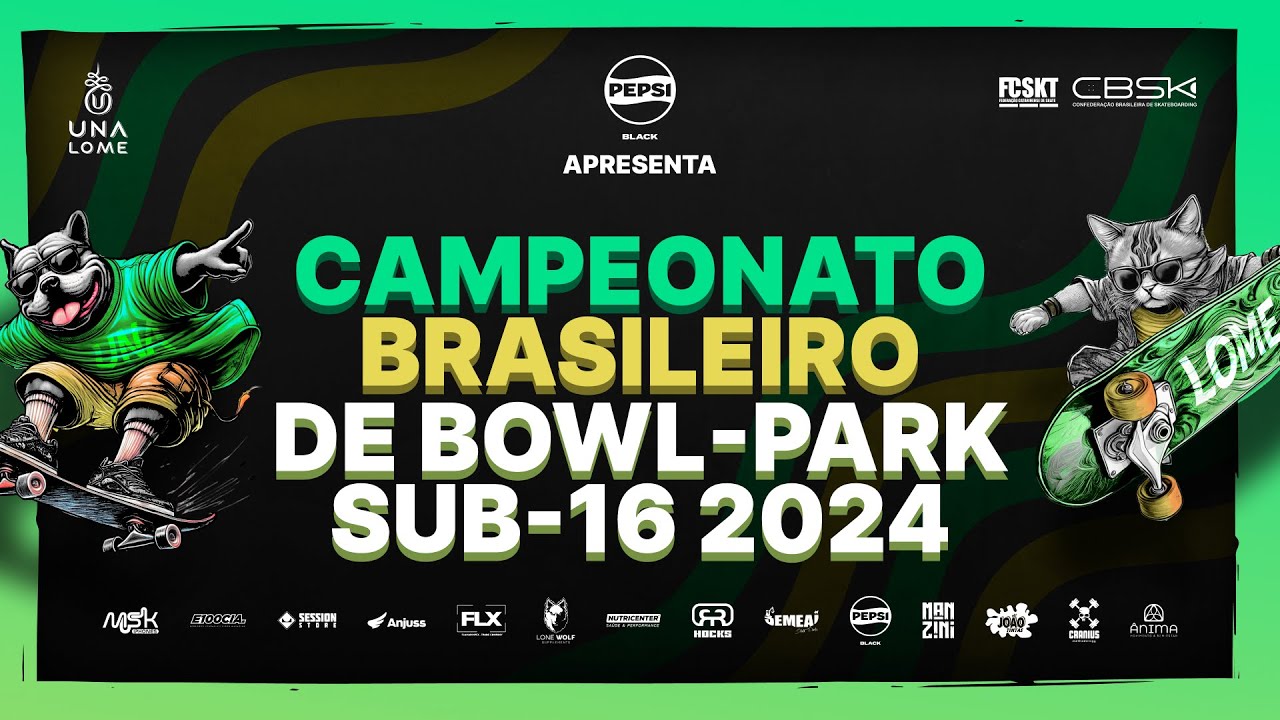 CAMPEONATO BRASILEIRO DE BOWL-PARK SUB - 16 2024 | DIA 2 - 15/12