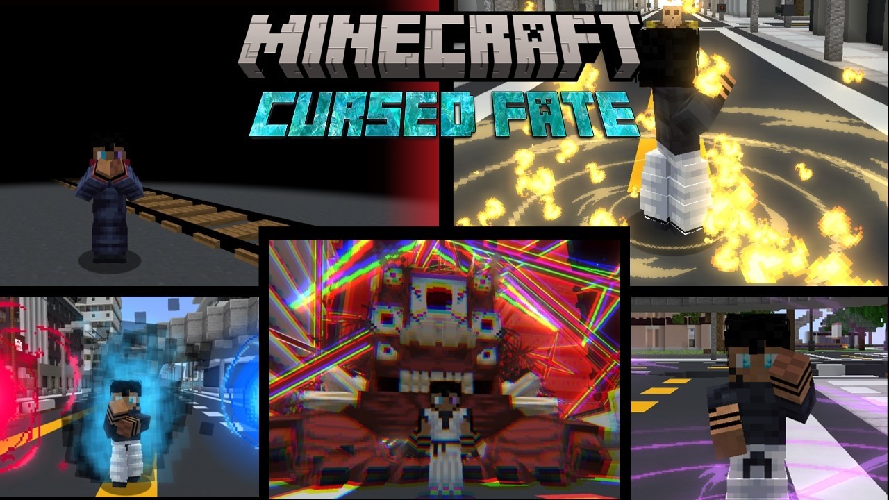 UPDATED | Cursed Fate (Part 3)! | Gojo, Sukuna and Yuji! | Minecraft Jujutsu Kaisen Mod