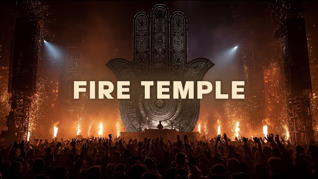 HAMSA Fire Temple 🔥 Afro & Melodic Techno Underground Ritual