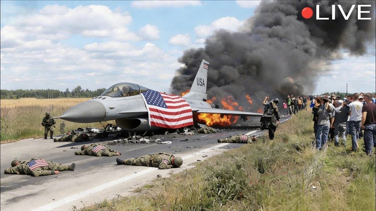 13 минут назад два американских истребителя F-16, заходившие на территорию России, были сбиты россий
