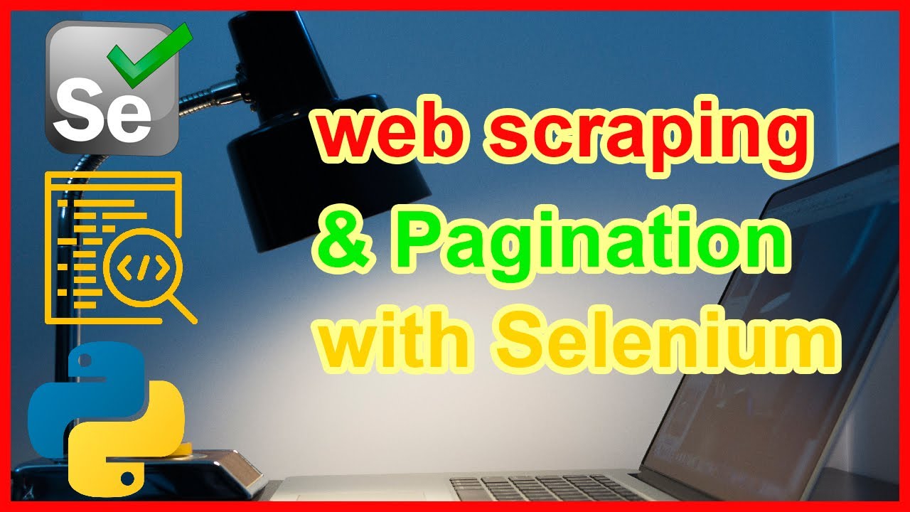 Python: web scraping, pagination & headless with Selenium