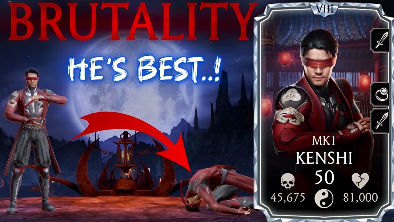 Kenshi Mortal Kombat 1 Brutality Gameplay Review MK Mobile