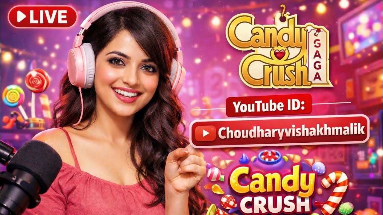 “🎮 Candy Crush Saga Live – Join & Play With Me!”“Candy Crush Live Stream | Top Levels & Tricks”