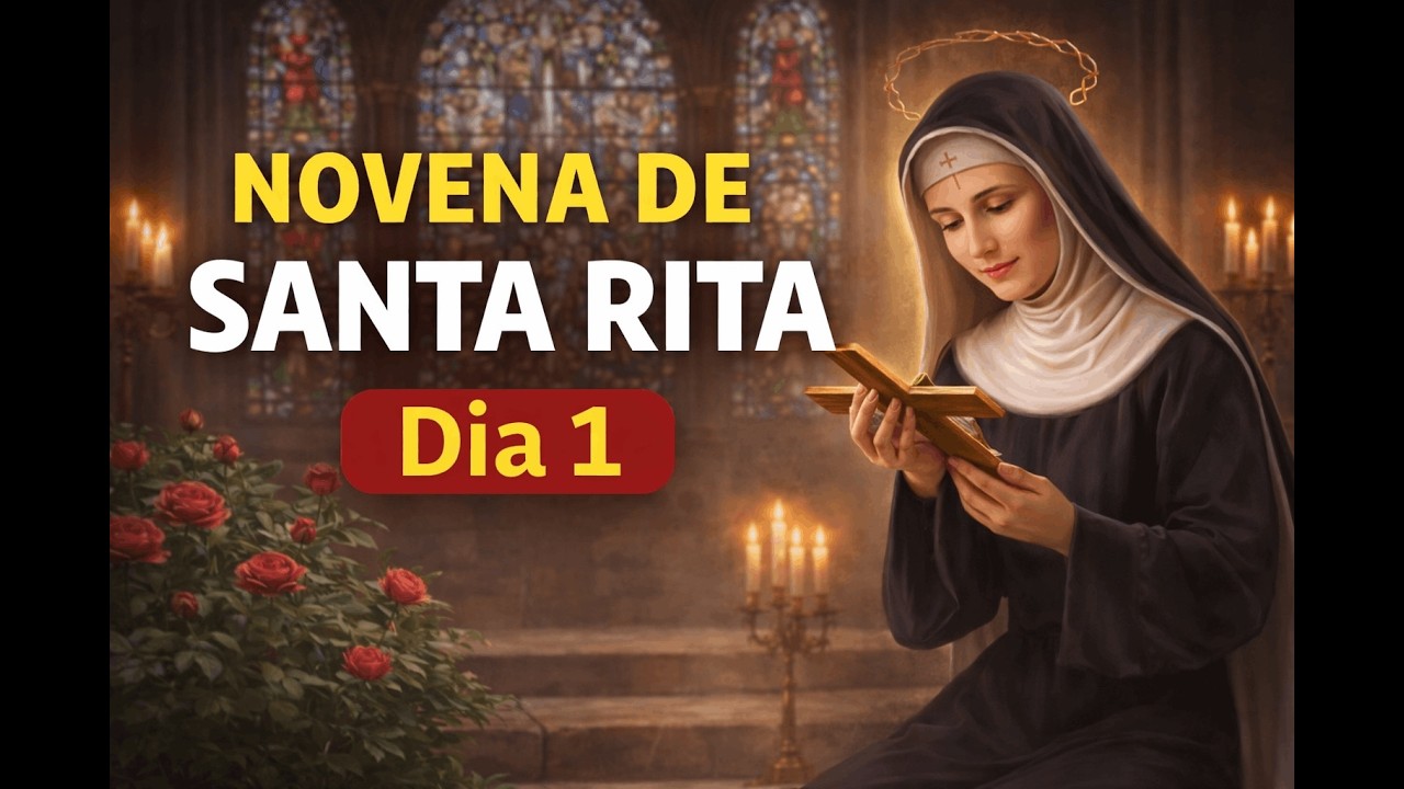 Novena de Santa Rita de Cássia – Dia 1 | Fé nas Causas Impossíveis