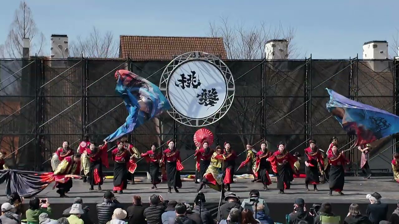 うらじゃ踊り連　楓　あかいわ桃磐祭（モモロックフェス）１回目