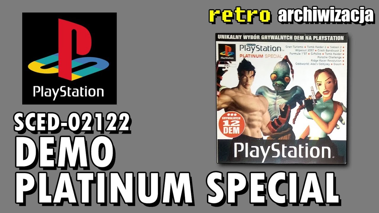 Demo PlayStation Magazyn Platinum Special SCED-02122 | Retro archiwizacja - odcinek 698