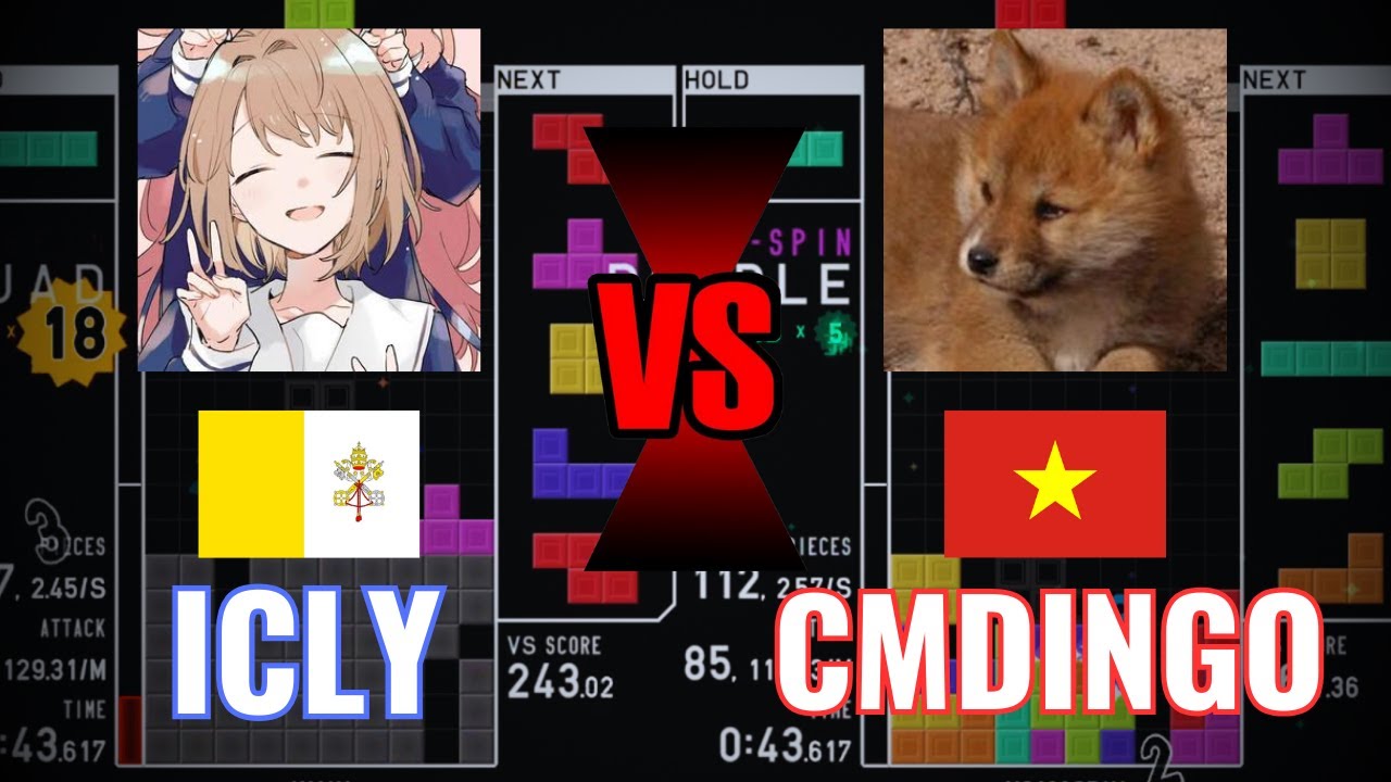 TETR.IO Tetra League (Season 2) ICLY (Diao) vs CMDINGO