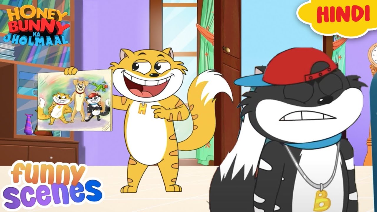 Honey Bunny Best Scenes | Cartoon For Kids | Compilation - 141 | बच्चो की कहानियां | YO Kids