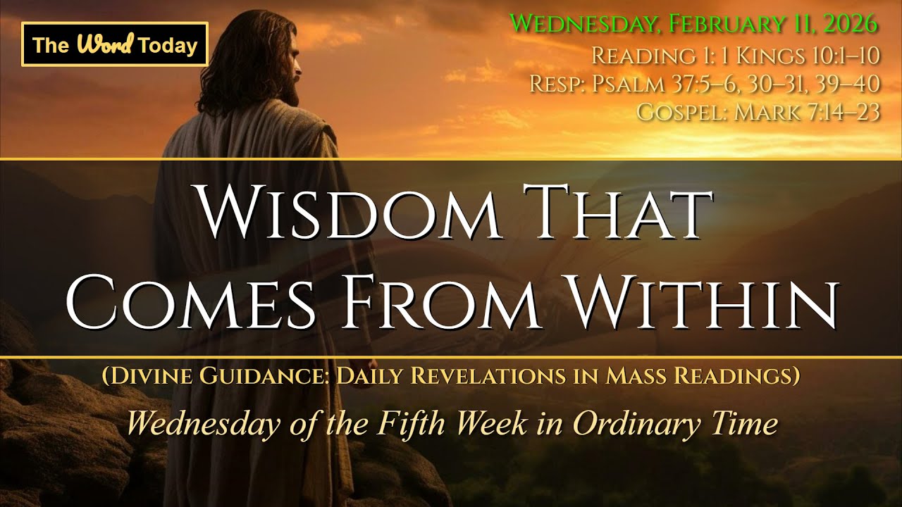 Wisdom That Comes From Within | Divine Guidance - Wednesday, February 11, 2026
