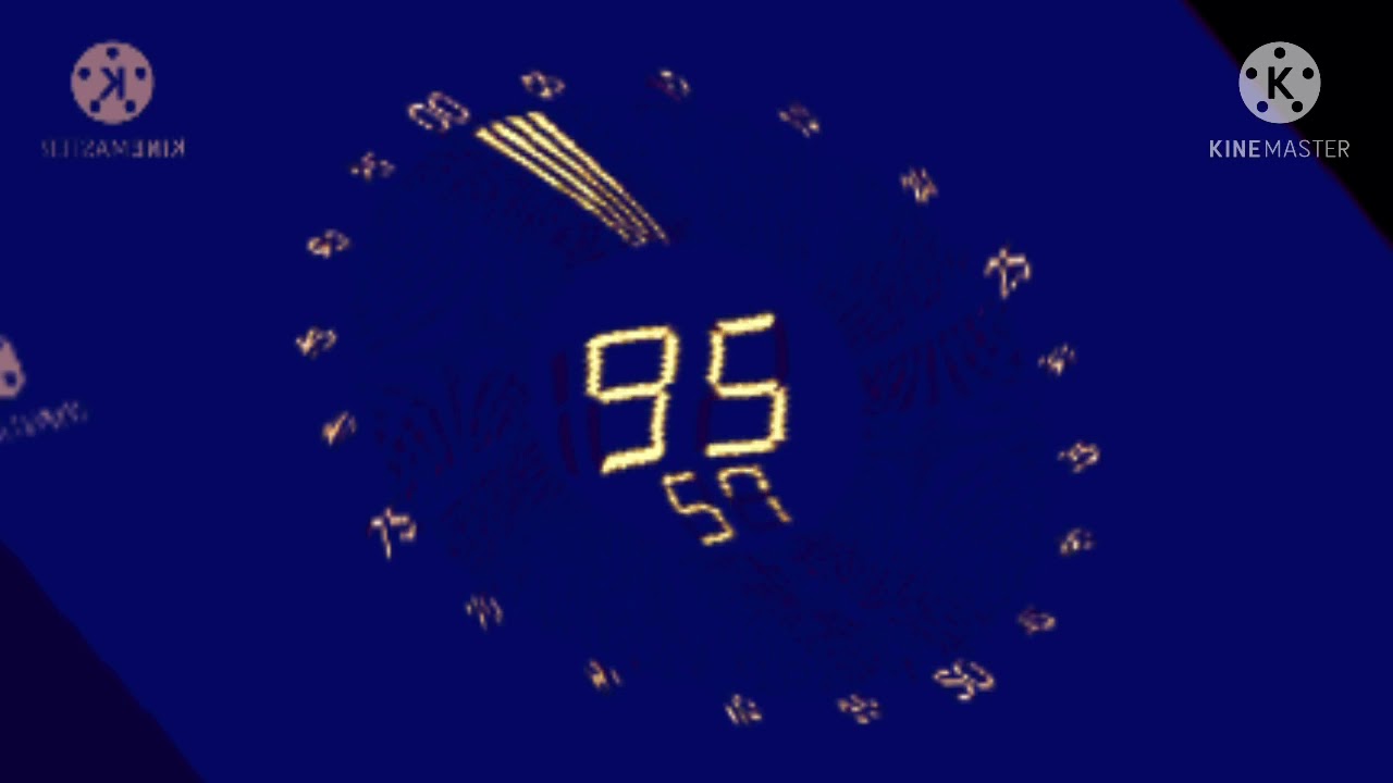 100 seconds countdown in S major 107