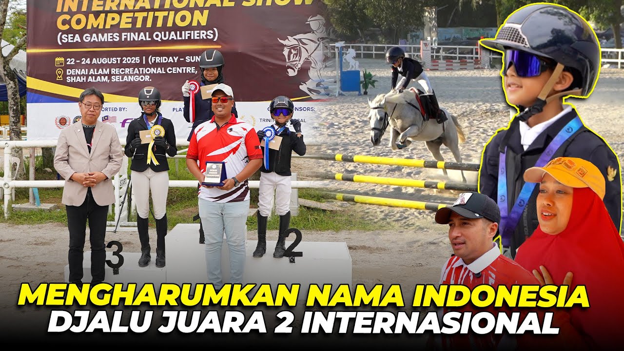 HEBOHH...! DJALU BERHASIL MEMBAWA NAMA BAIK INDONESIA DI INTERNASIONAL..!!