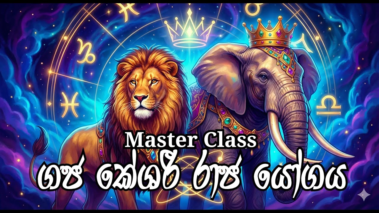 ගජ කේශරී රාජ යෝගය | Master Class