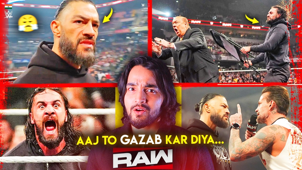 'Dhamaka RAW🔥' Roman Reigns Broken, Seth Rollins Chair Shot - WWE Raw Highlights