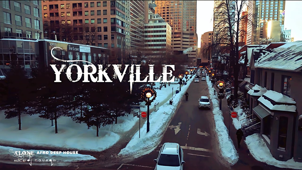 Toronto Yorkville | Winter ❄️ 2026 with Afro House Music 
