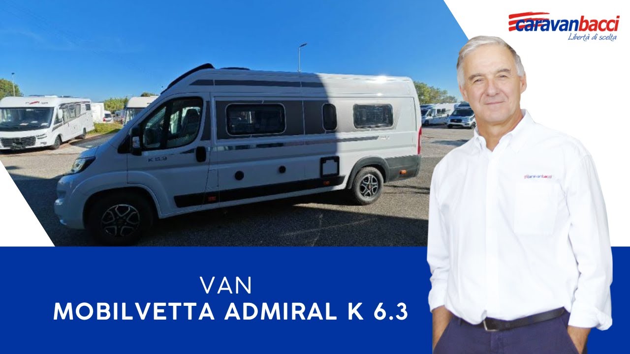 Non crederai a quanto spazio c’è in questo van da 6 metri! Mobilvetta Admiral K 6.3