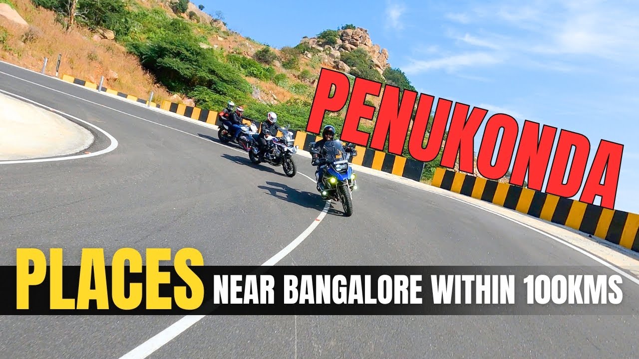 Bike Ride to Penukonda Fort 😍 on BMW F850 GSA | Places to visit near Bangalore