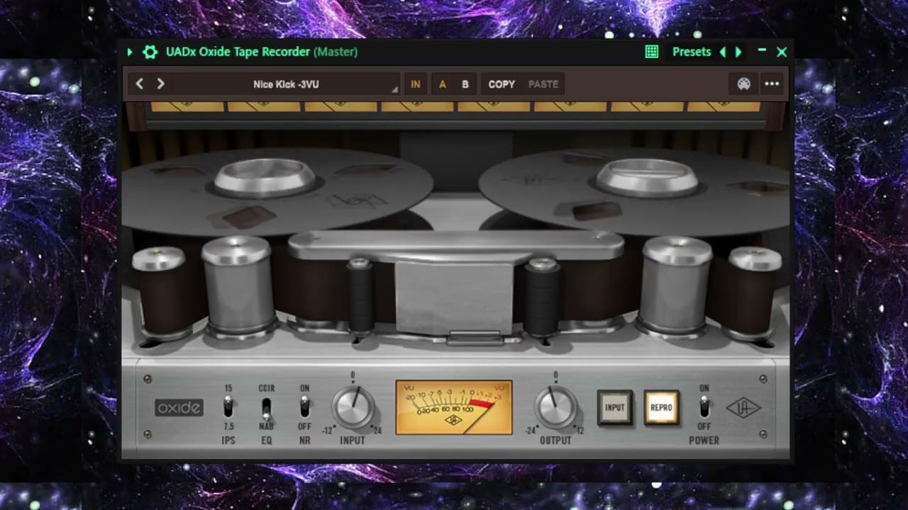 Free Plugin! (Limited Time) Universal Audio Oxide Tape Recorder