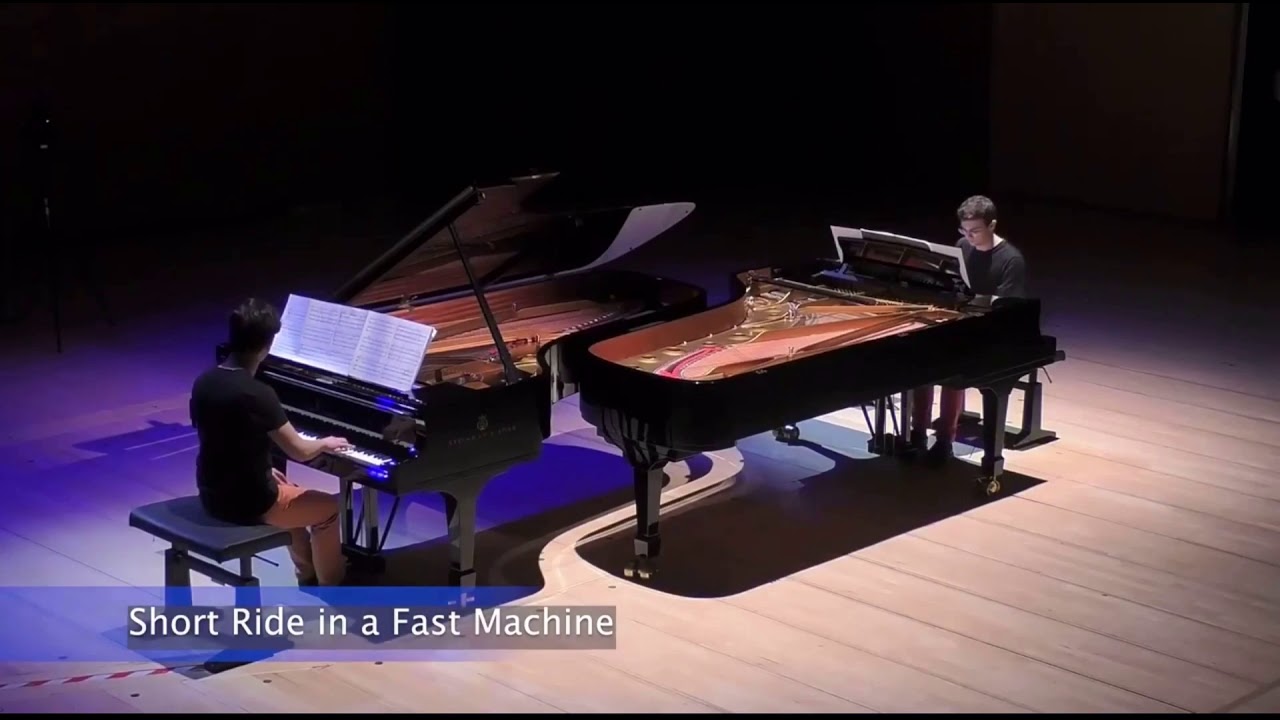 John Adams - Short Ride in a Fast Machine (4 hands)