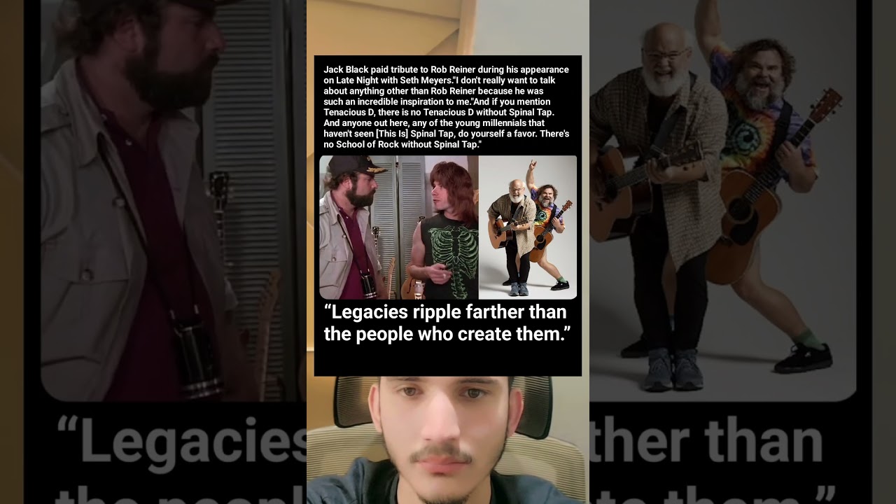 Jack Black Honors Rob Reiner on Seth Meyers — “No Tenacious D Without Spinal Tap”