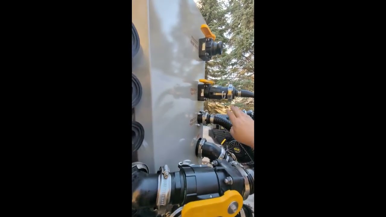 Winterizing a QuickDraw Max Cabinet from SurePoint Ag Systems en Espanol