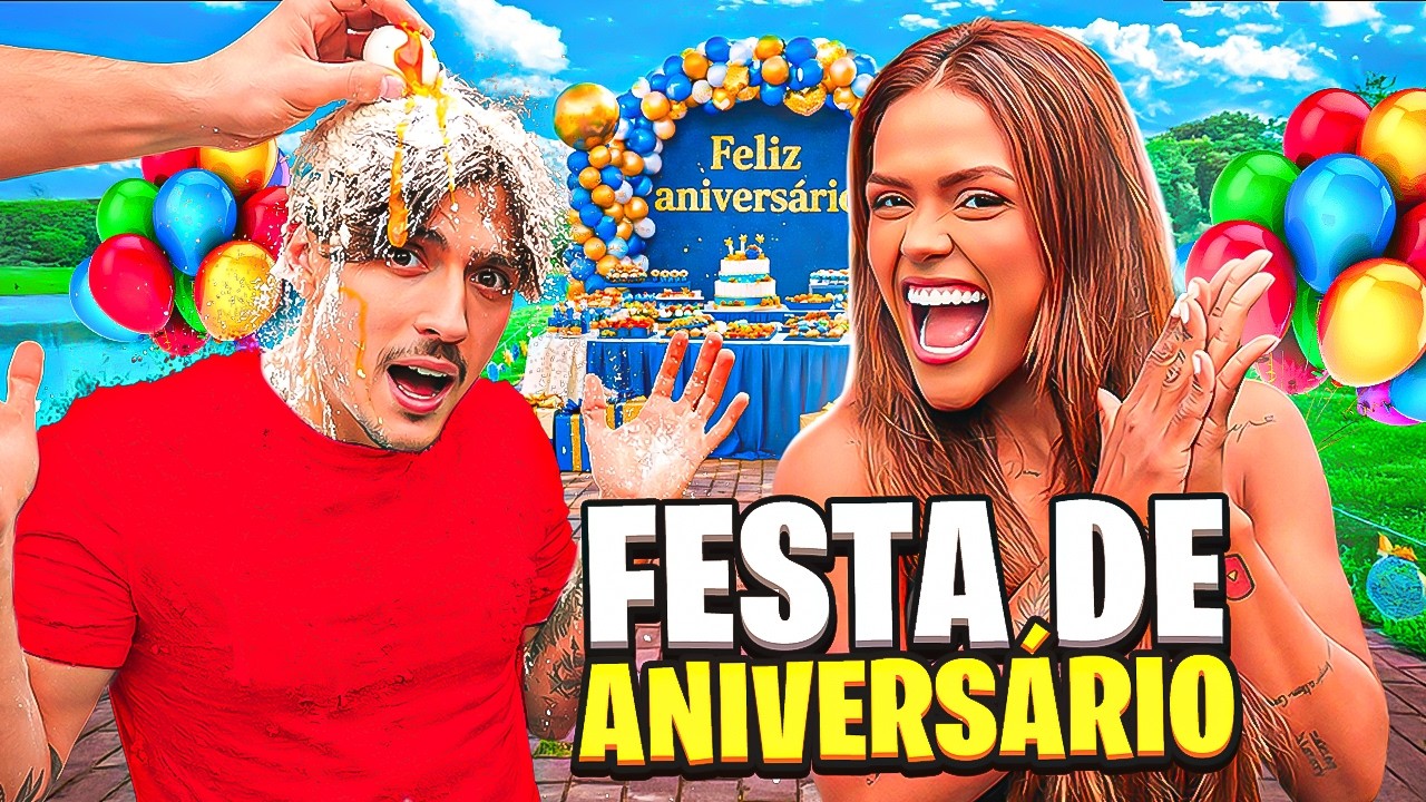 FIZEMOS UMA FESTA PARA O JEAN!!!