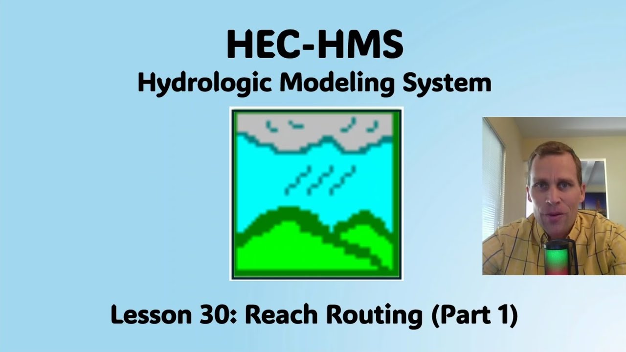 Урок 30 HEC HMS — Маршрутизация на расстоянии (часть 1)