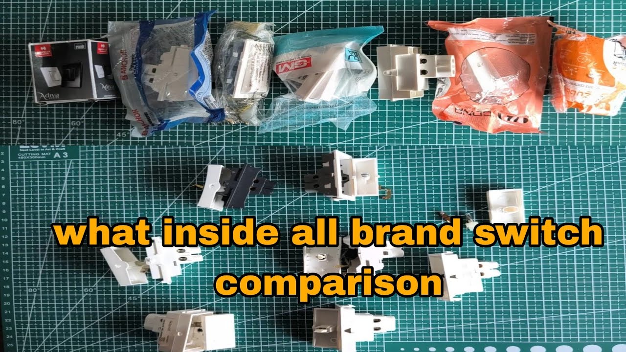 What’s Inside? Switch Comparison – Havells, Anchor, Legrand, GM, Goldmedal, Kona & More