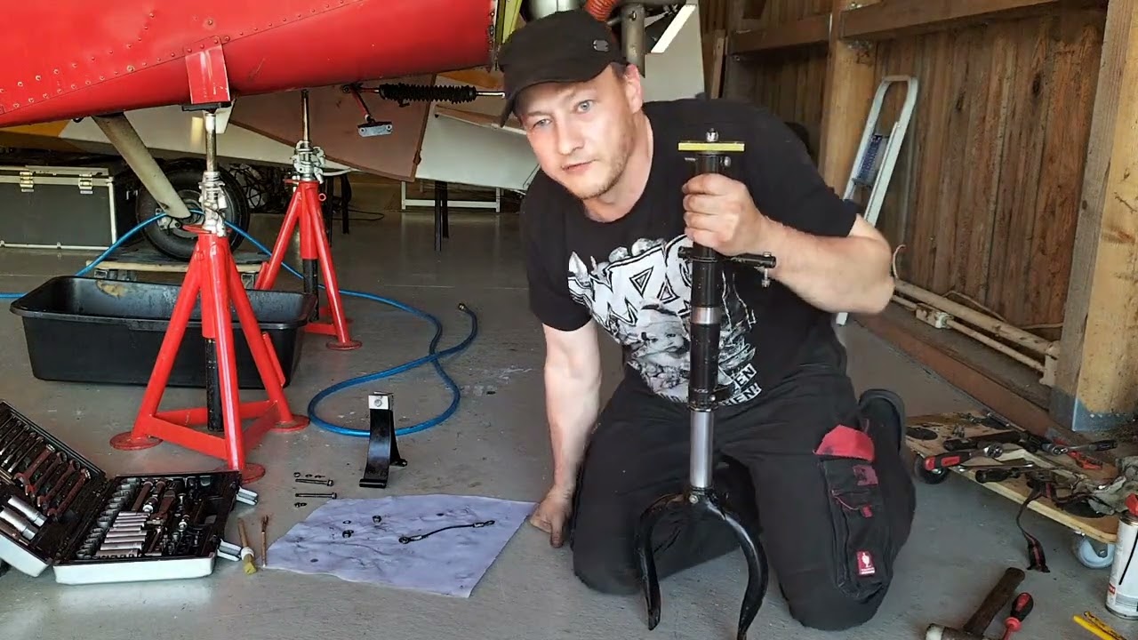 Bölkow Junior Bugfahrwerk