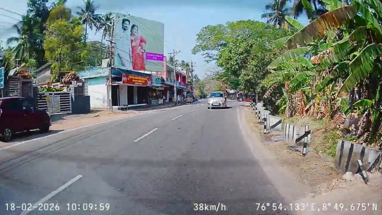 70mai A510 Dual Dashcam | Back camera 1080p | Real Indian Road Sample 2026