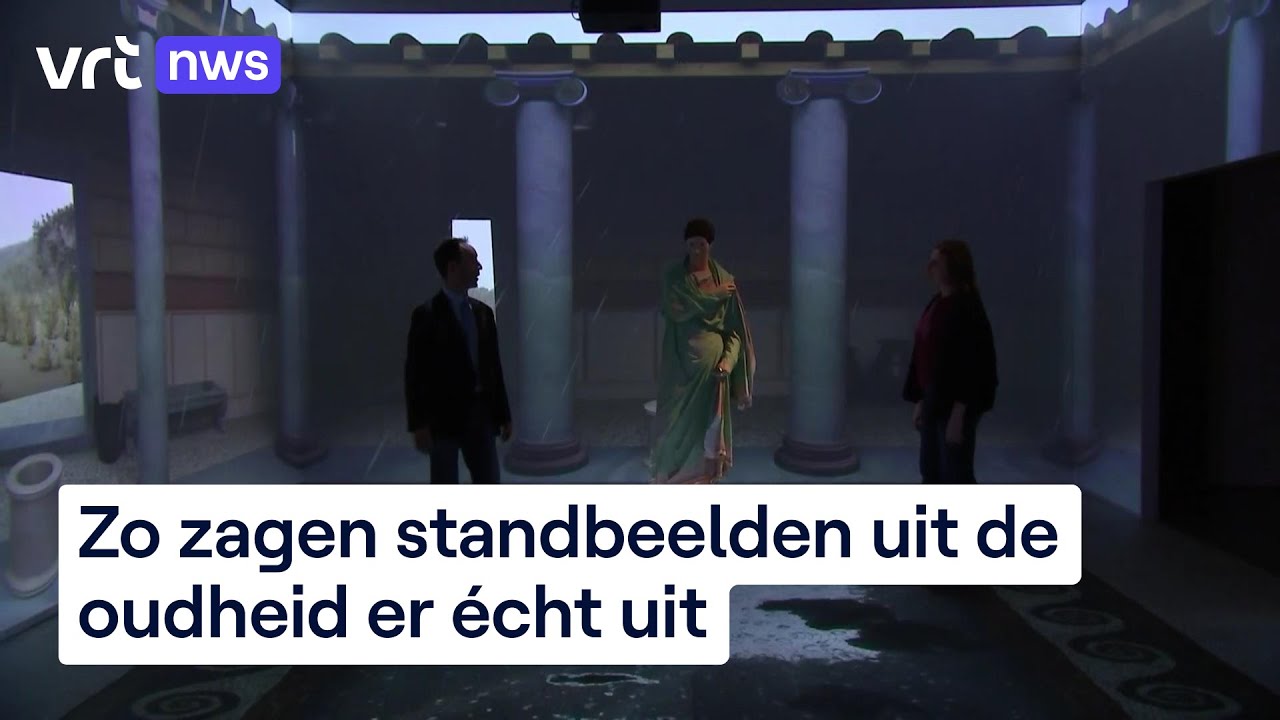 Gallo-Romeins Museum toont beelden uit oudheid zoals ze er toen uit zagen: in kleur