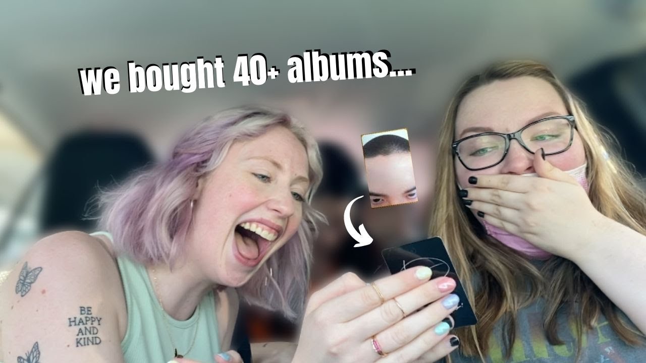 HUGE KPOP ALBUM HAUL / ATL KPOP STORE VLOG