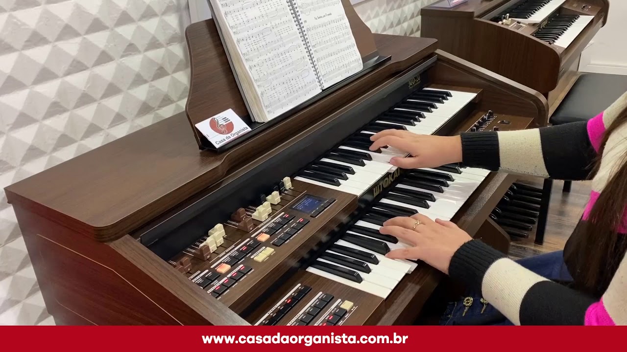 TOKAI MD 20 WENGUE - HINO 295 (HINÁRIO 5 CCB) -  FUI, SENHOR , POR TI REMIDO - CASA DAS ORGANISTAS