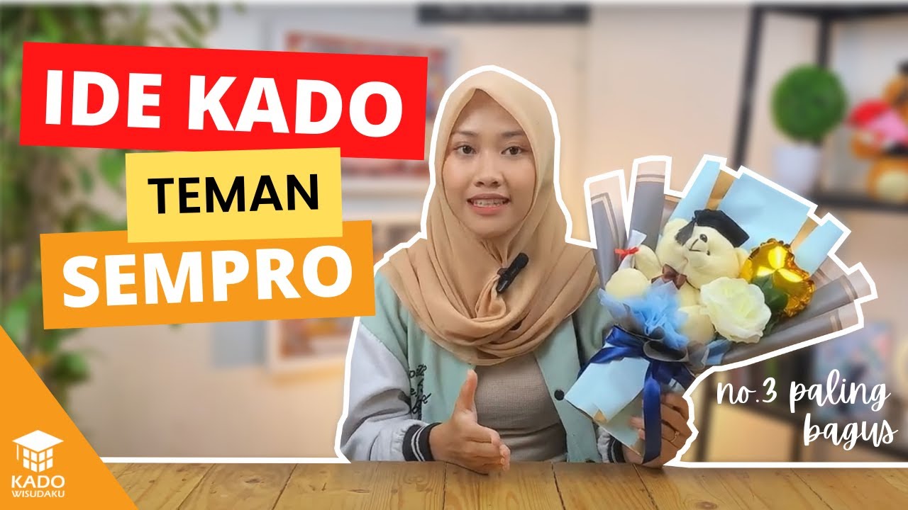 5 Rekomendasi Kado Sempro Teman Seminar Proposal