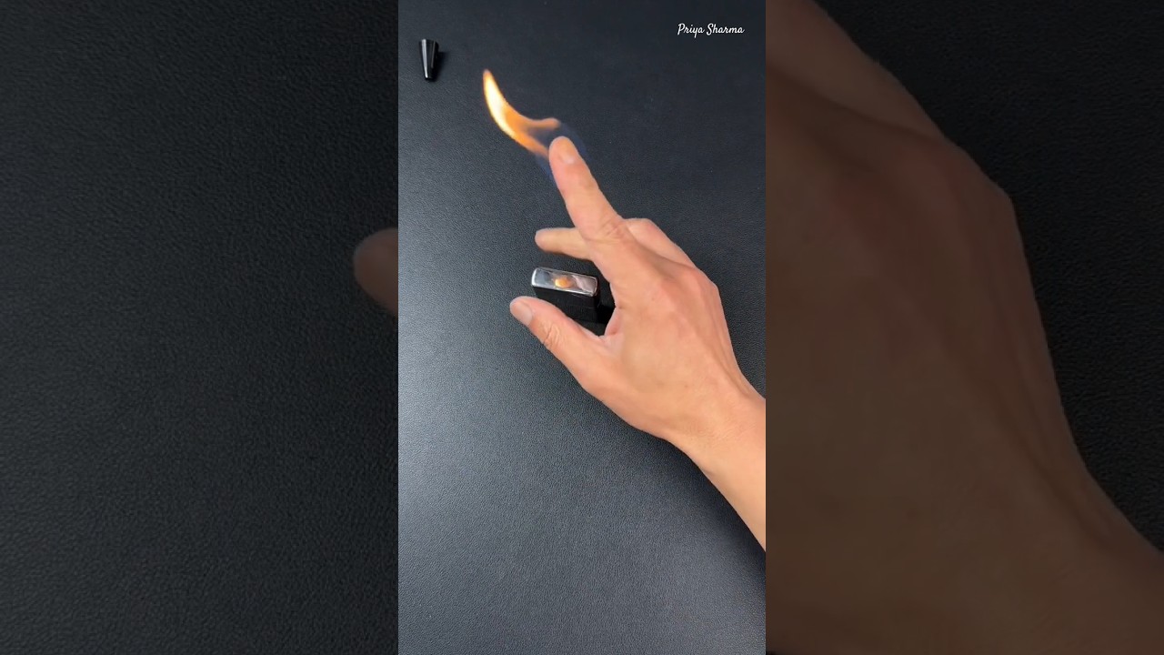Zippo lighter freestyle finger trick #short