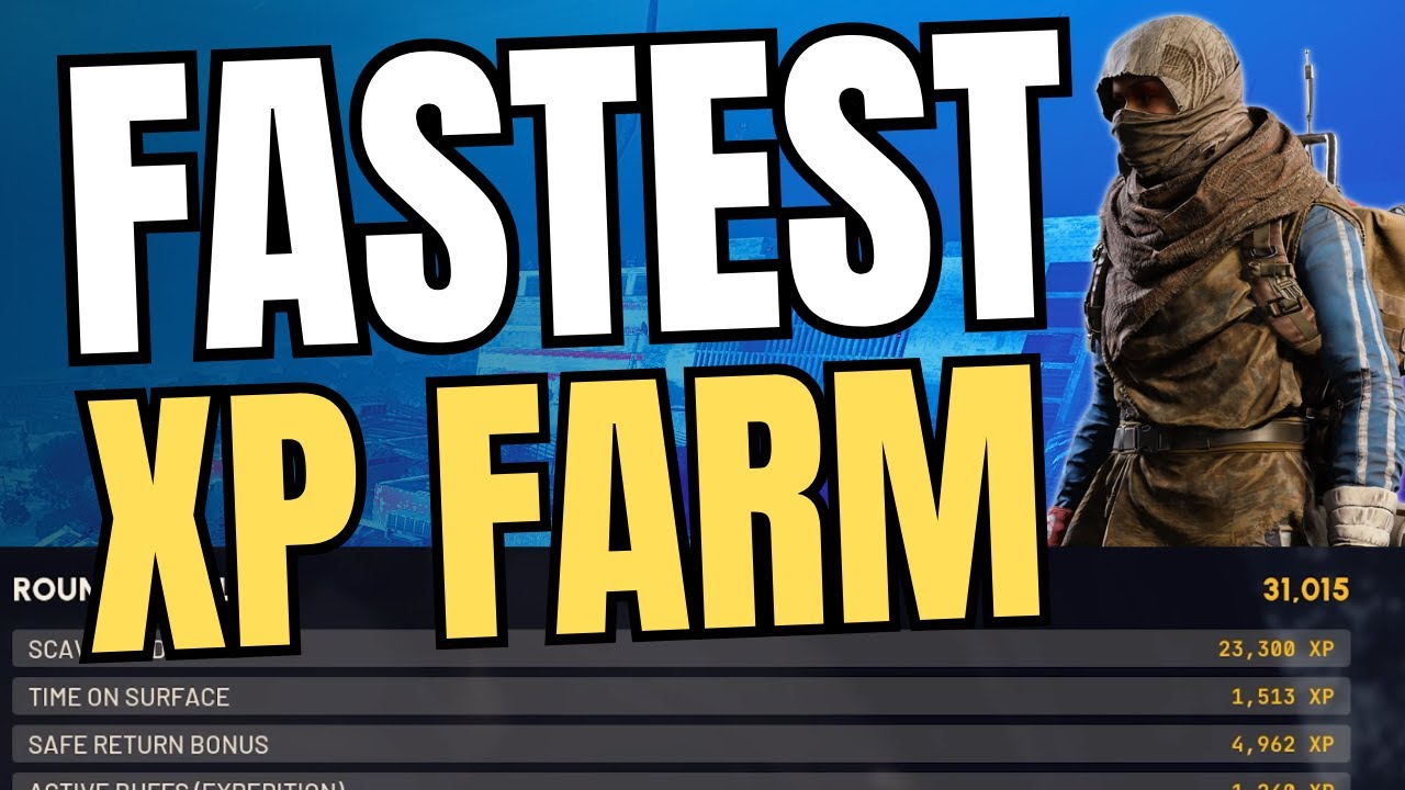 Fastest XP Leveling Method - 200K/HR (Buried City) | ARC Raiders