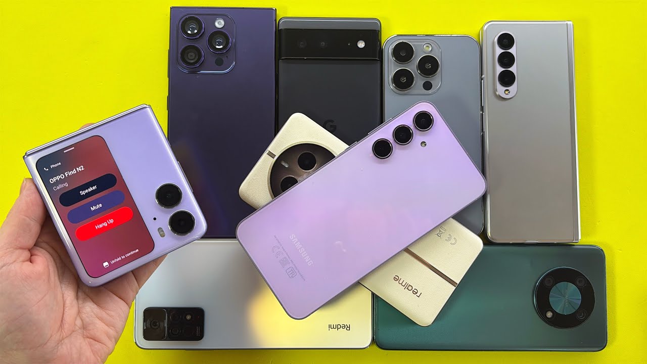 OPPO Find Flip Outgoing Call | Incoming Call Samsung, Xiaomi, Pixel | Which Phones Is Ringing ⁉️⁉️⁉️