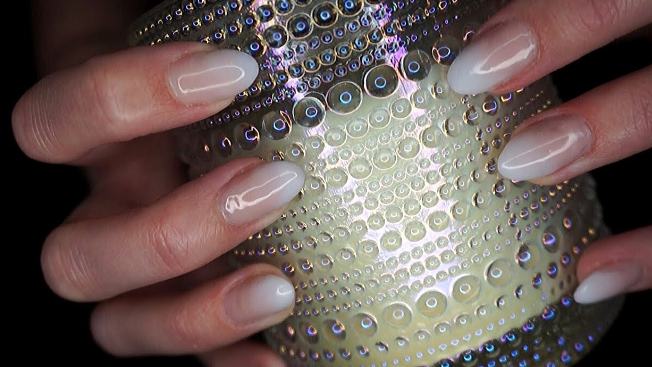 ASMR with Textured Glass #2 |Your Top Glass Triggers |Glass Scratching & Rubbing (No Talking)