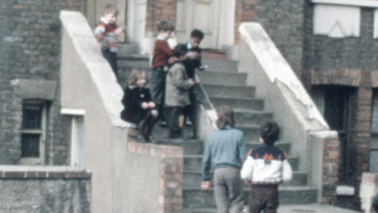 1975 Street scenes in Kilburn, London, around Brondesbury Road